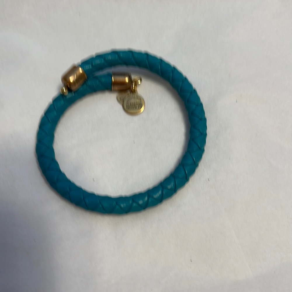 Alex and Ani bracelet teal